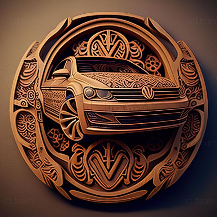 3D model Volkswagen Passat (STL)